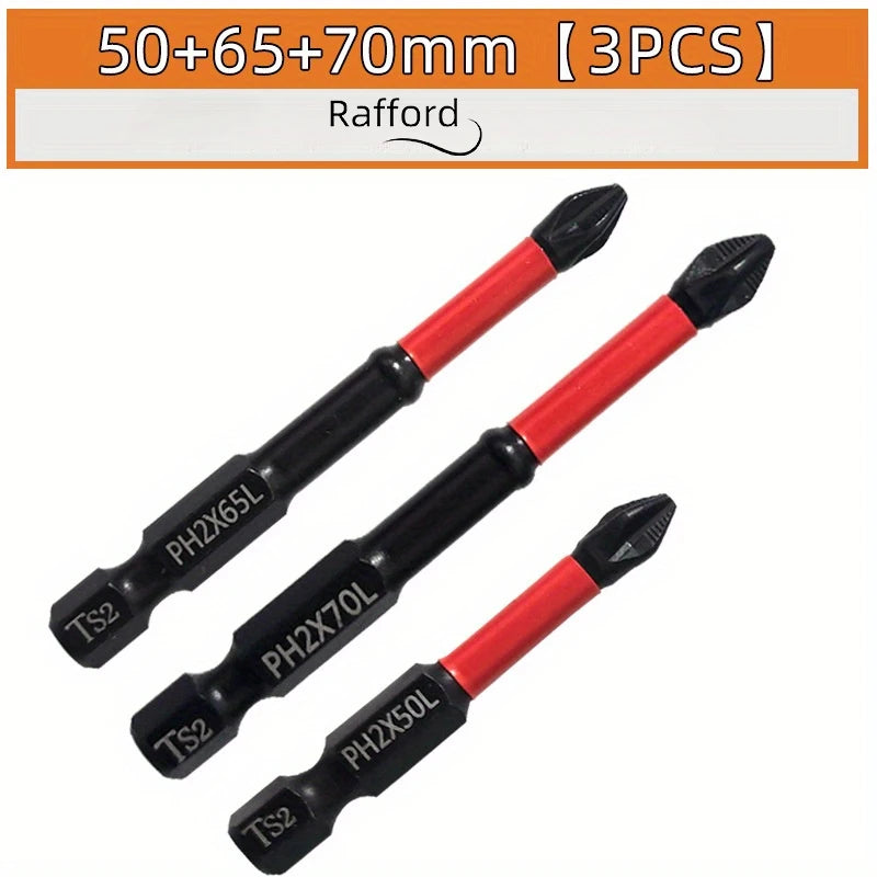 Magnetic Non-Slip Drill Bit Set 3/6/12Pc