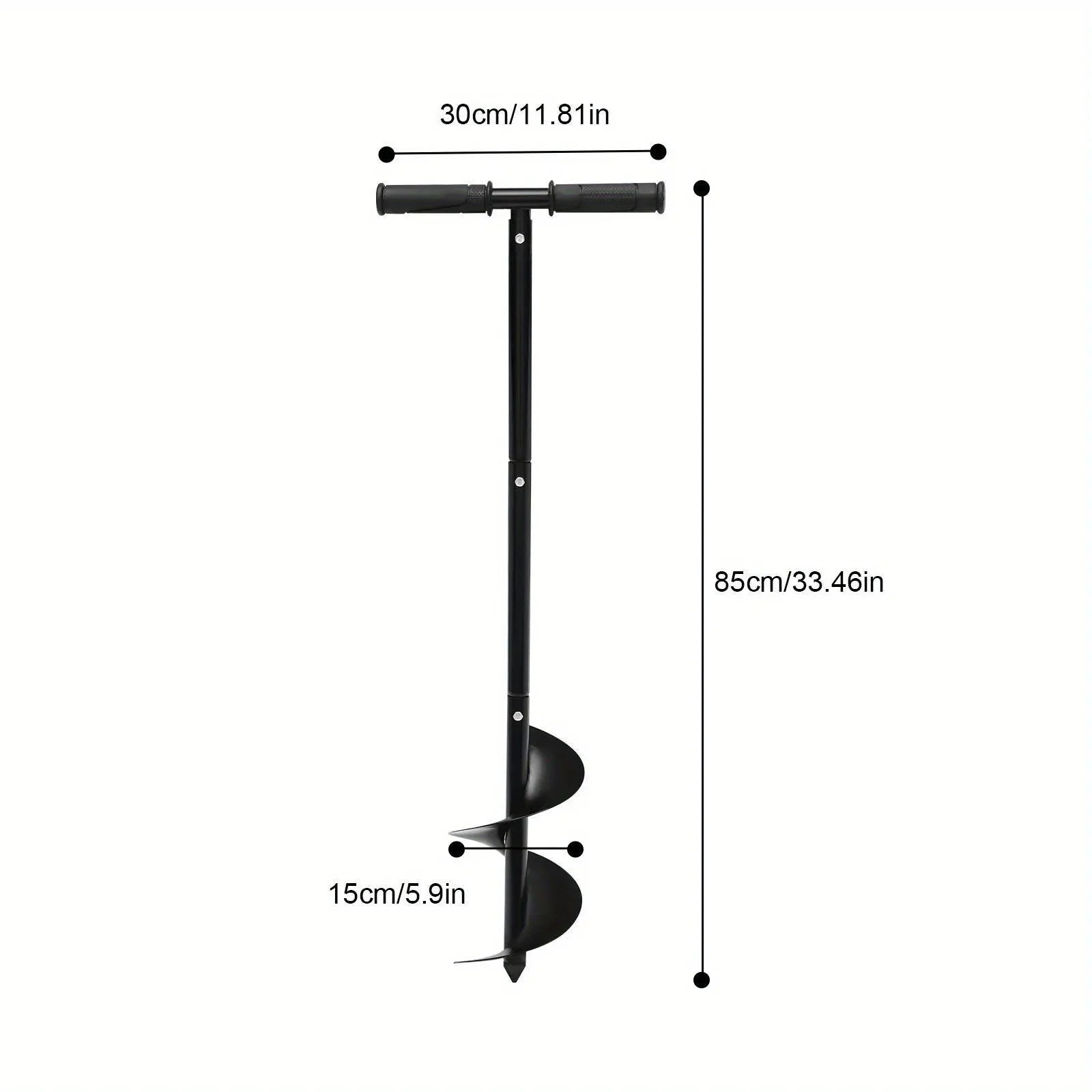 6" Manual Earth Auger - Post Hole Digger