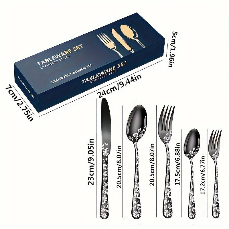 20 piece set cutlery