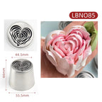 13 Stainless Steel Nozzles, Cake Decorations