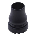 16/19/22 Black Rubber Cane Tip