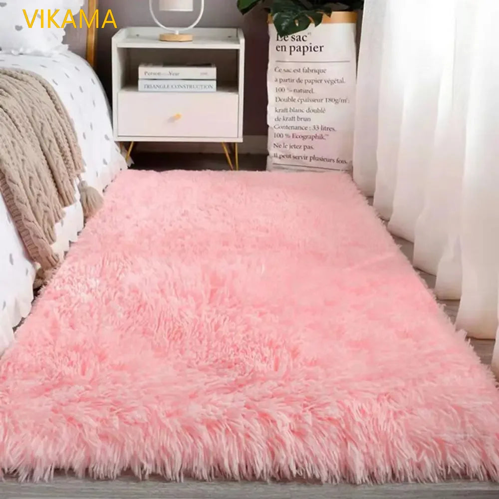 Silk Wool Plush Carpet
