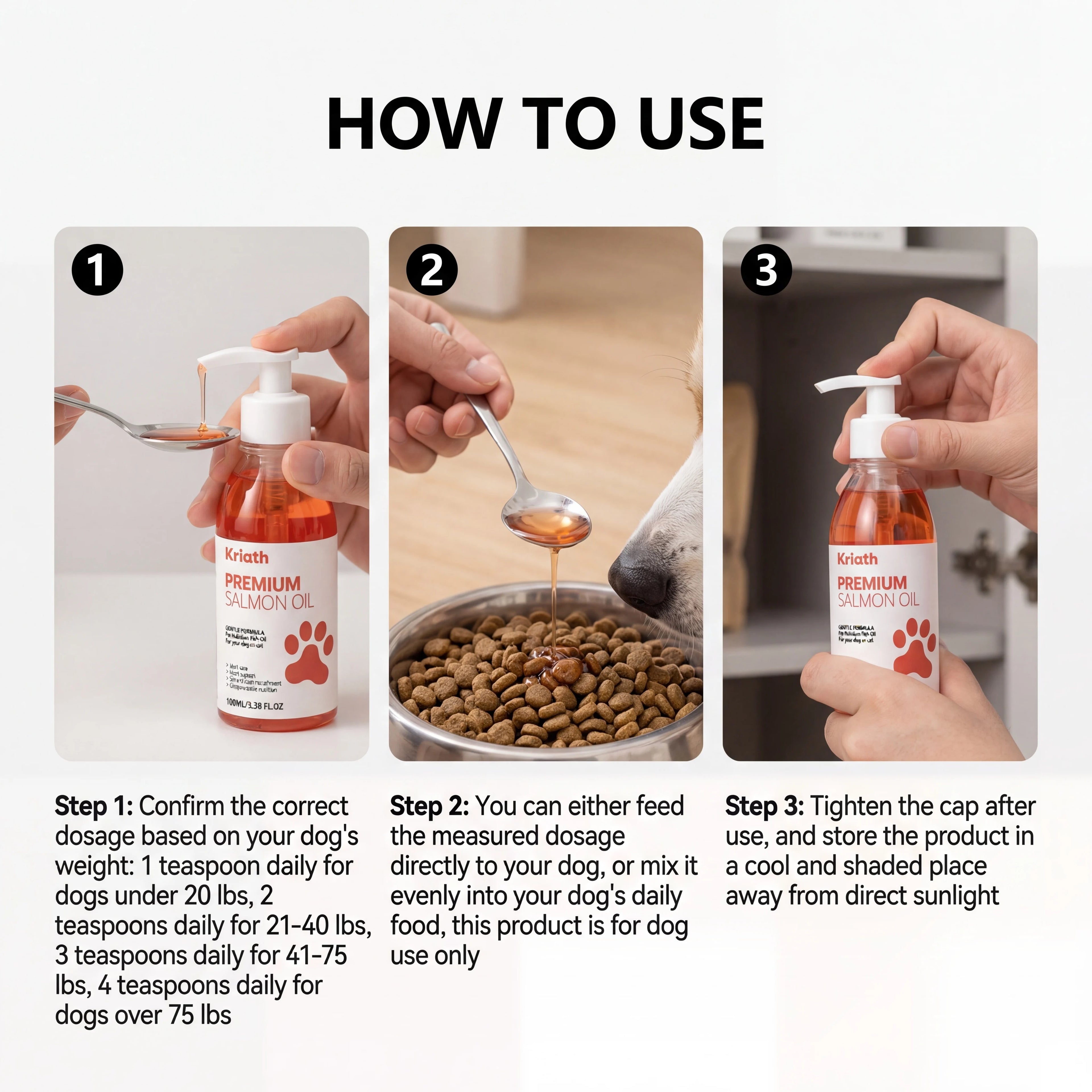 Natural Salmon Oil for Pets