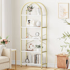 5 Tier Wooden Bookcase