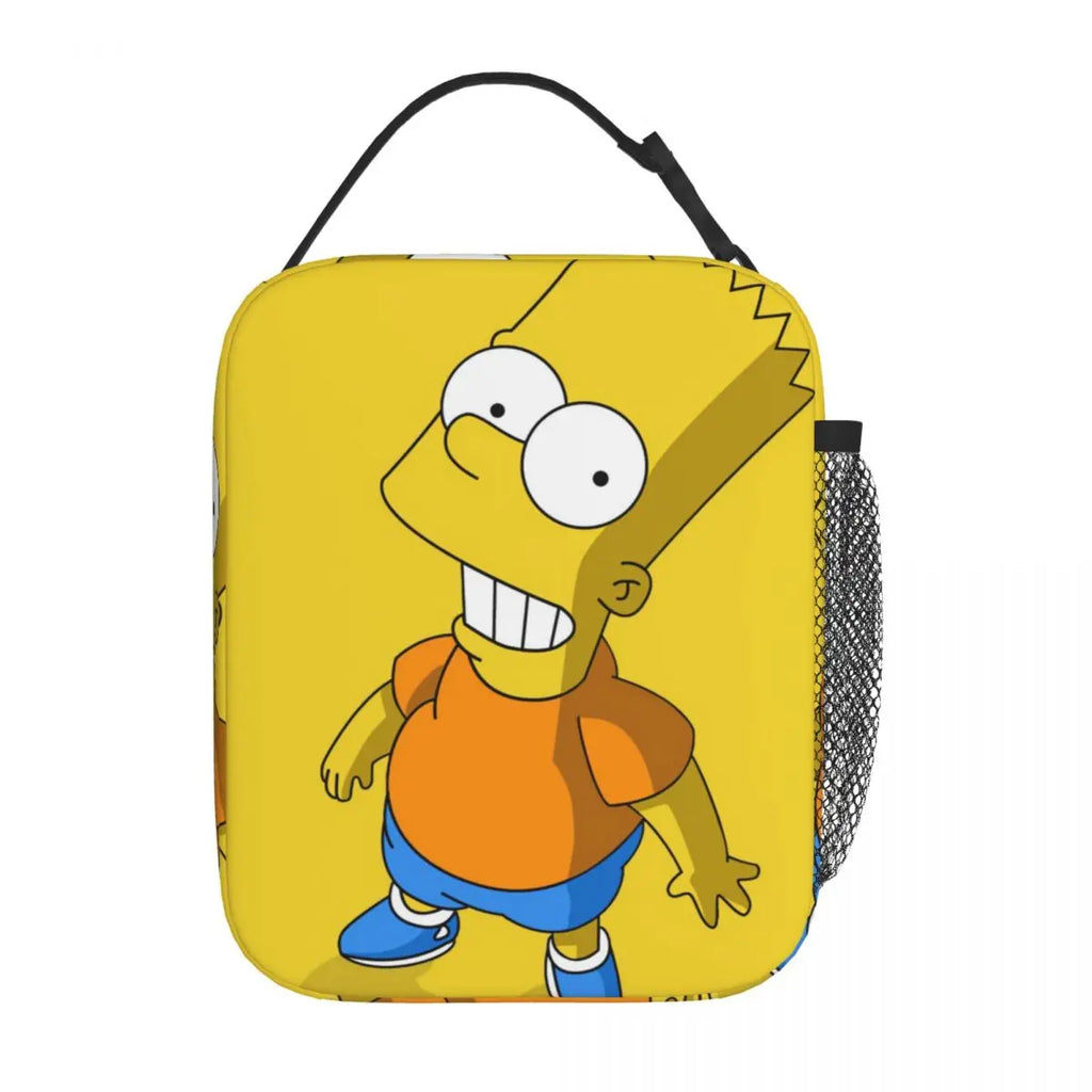 Simpsons Cartoon Insulated Lunch Bag
