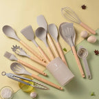 12 Pieces Silicone Utensils Cooking Sets