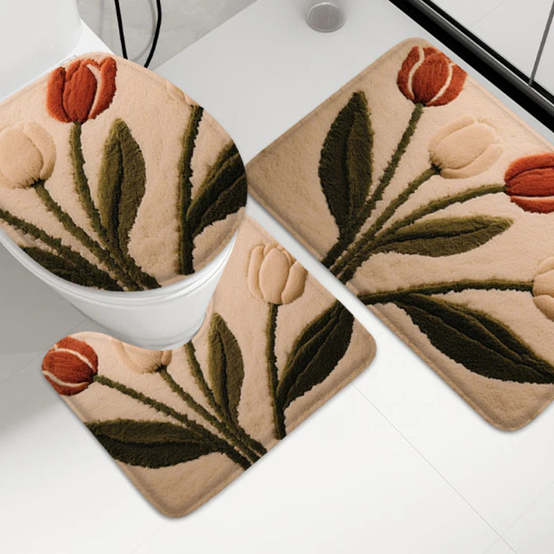 Summer Floral Floor Rugs