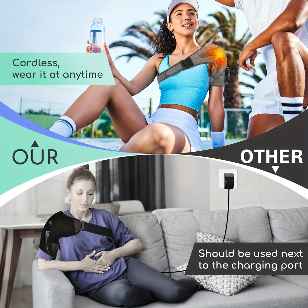 Heating, Massage, Shoulder / Knee Brace