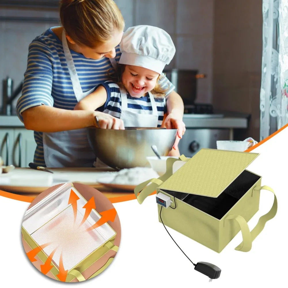 Dough Proofing Box with Heating Pad