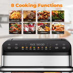 10L Dual-Basket Air Fryer Oven