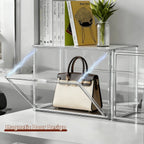 1pc/3pcs Clear Display Case Large Storage, Acrylic