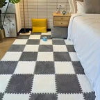 Soft Plush Puzzle Interlocking Foam Rug