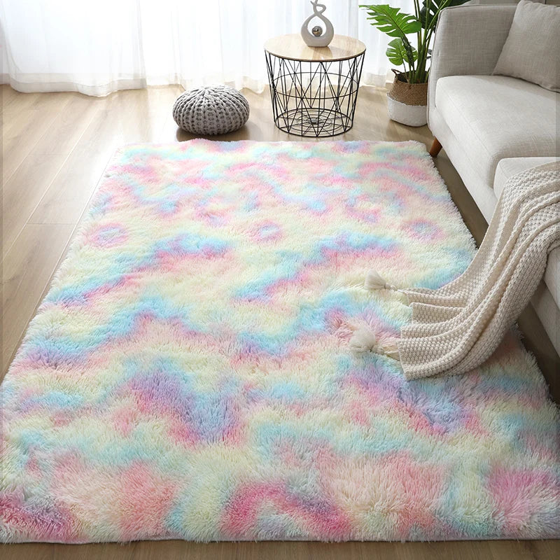 Non-Slip Furry Rug
