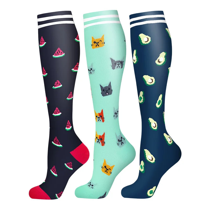 3/6Pairs Compression Socks