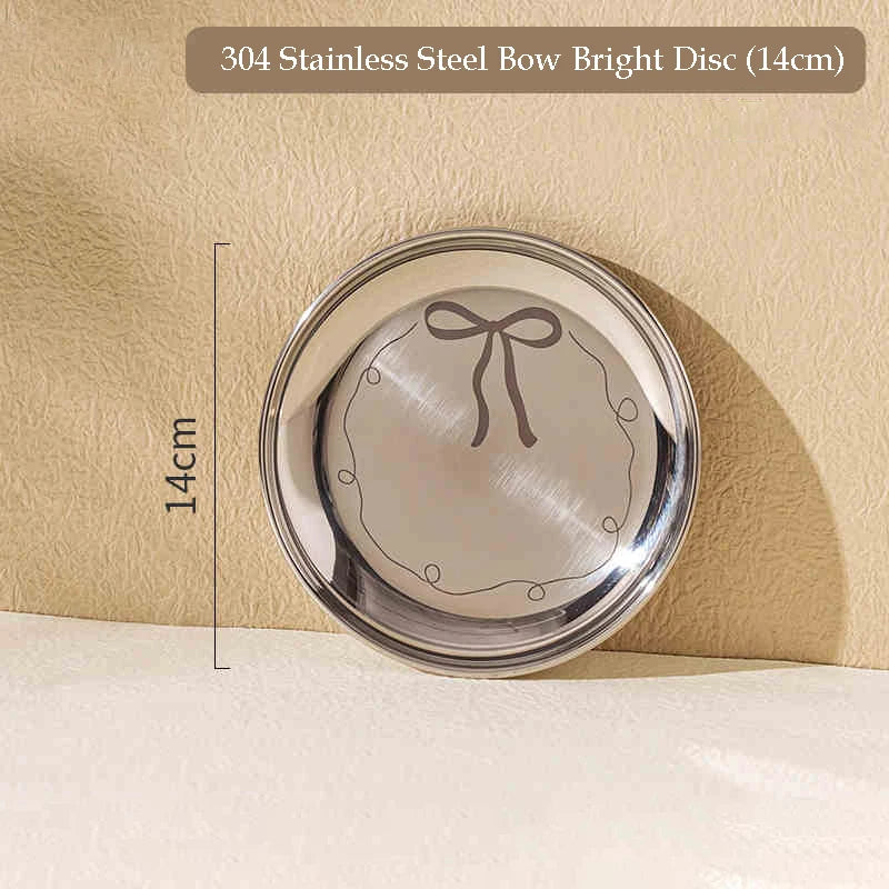 Stainless Steel Plate/ 2pcs