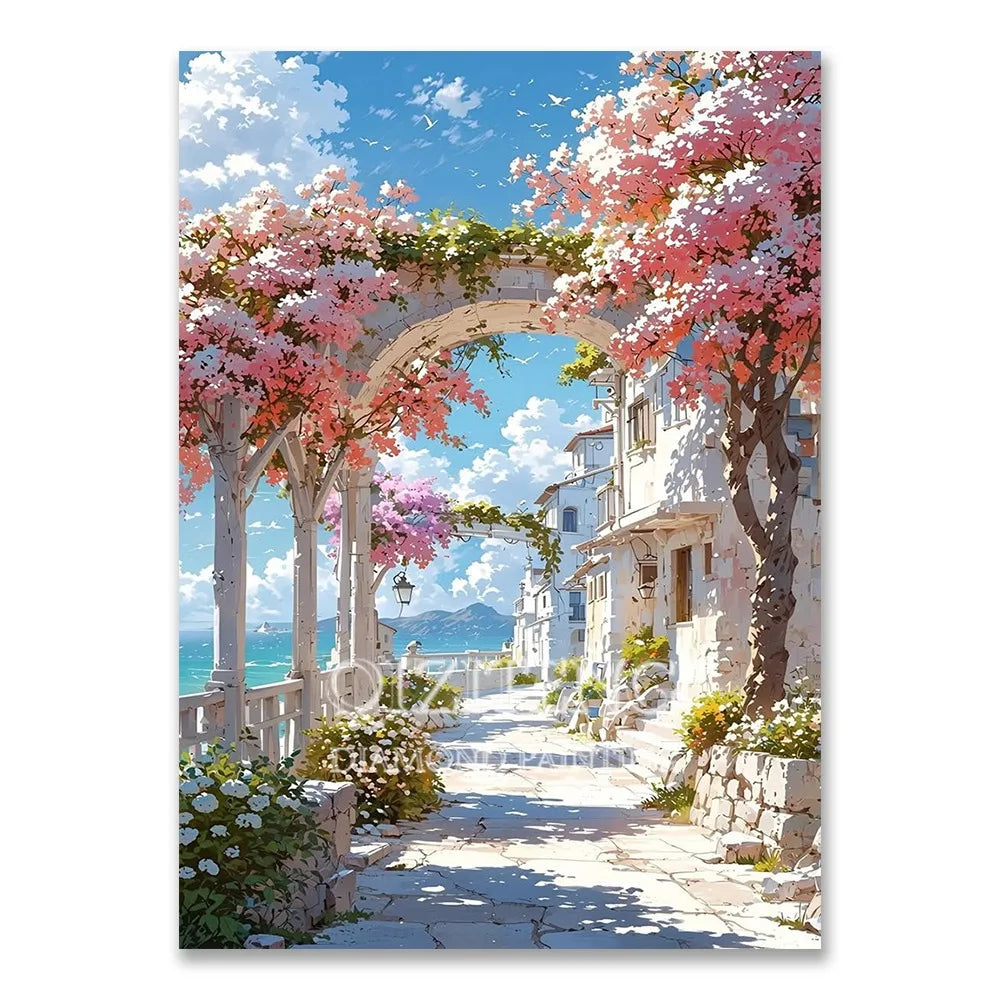 European Diamond Painting Kit Natural Landscape
