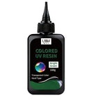12-Color Solid-Color UV Resin Set