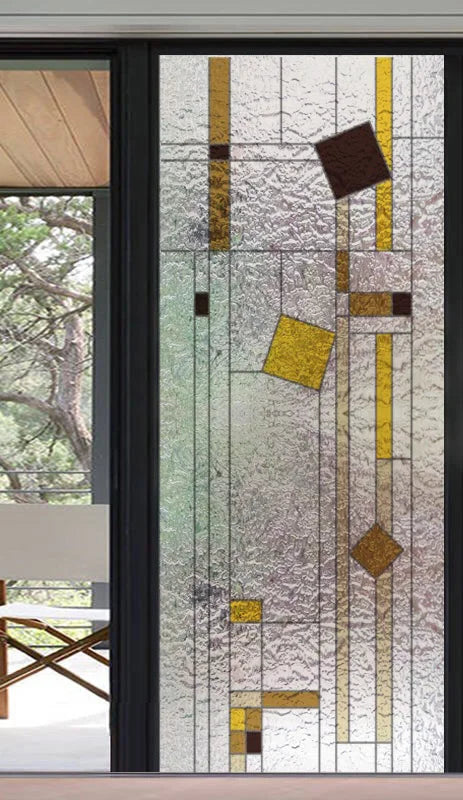 Frosted Stained Glass Window Film
