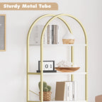 5 Tier Wooden Bookcase