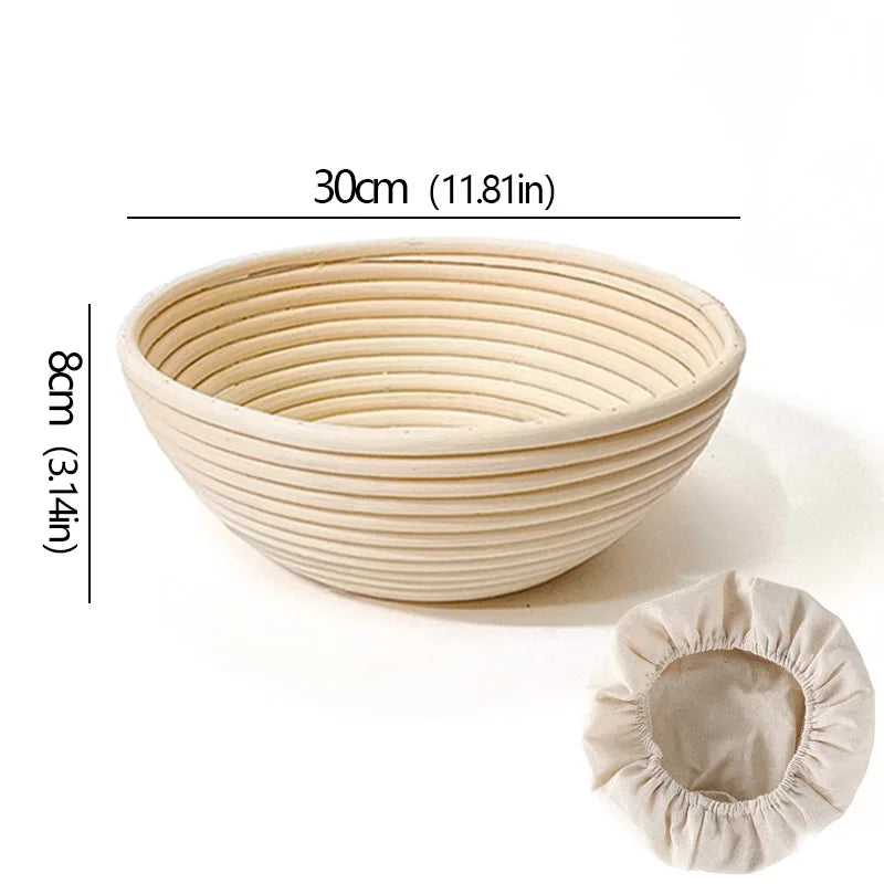 Oval/Round Bread Rattan Fermentation Basket