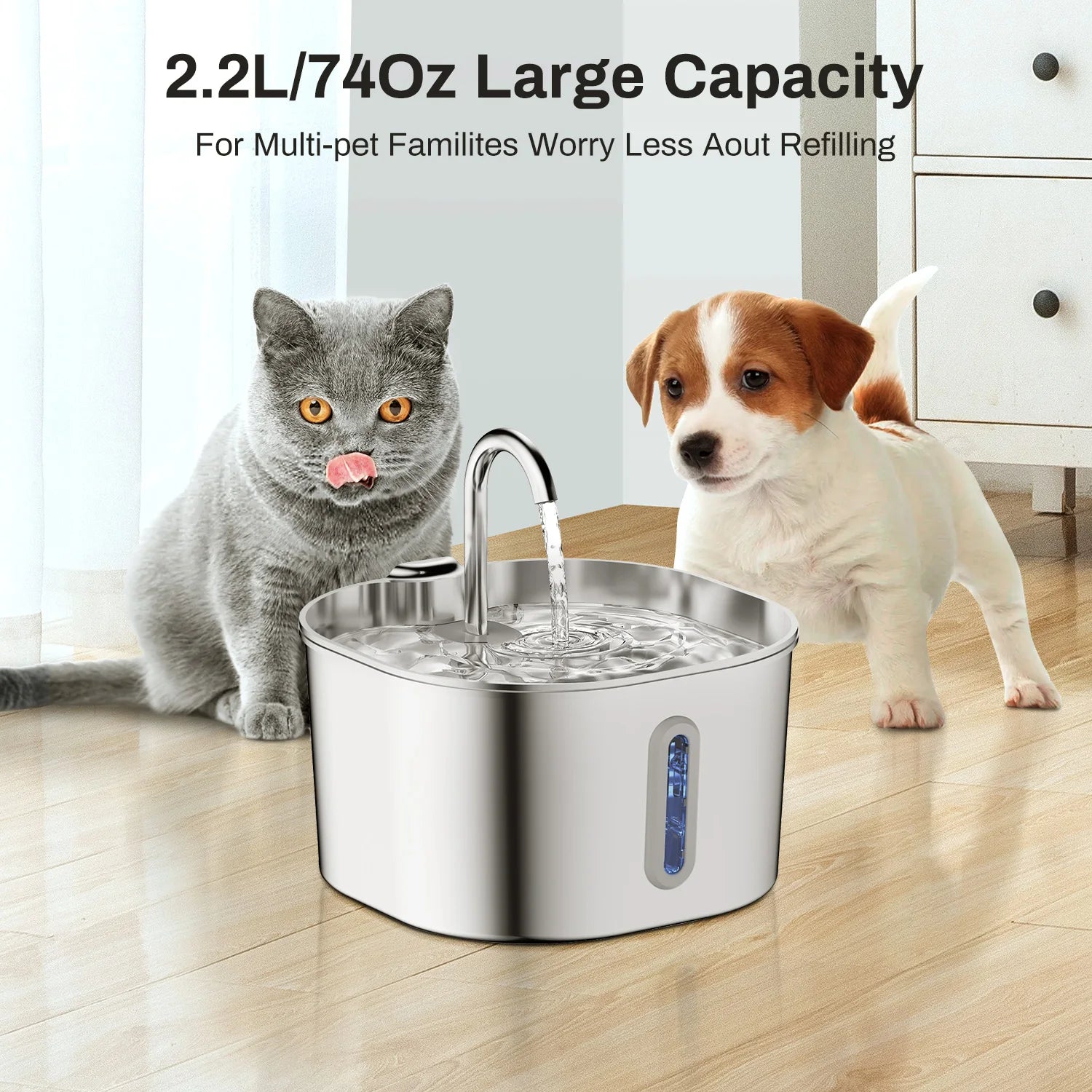 2.2L Automatic Water Fountain