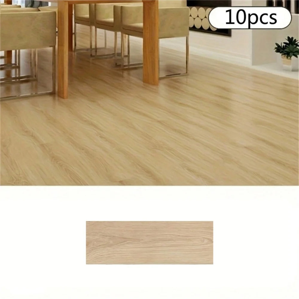 Wood Grain Floor Stickers