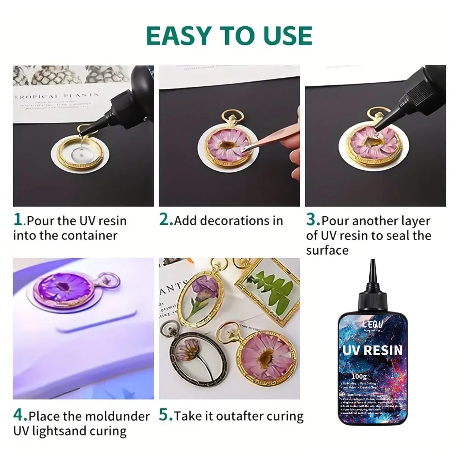100 Resin Crystal Clear Epoxy