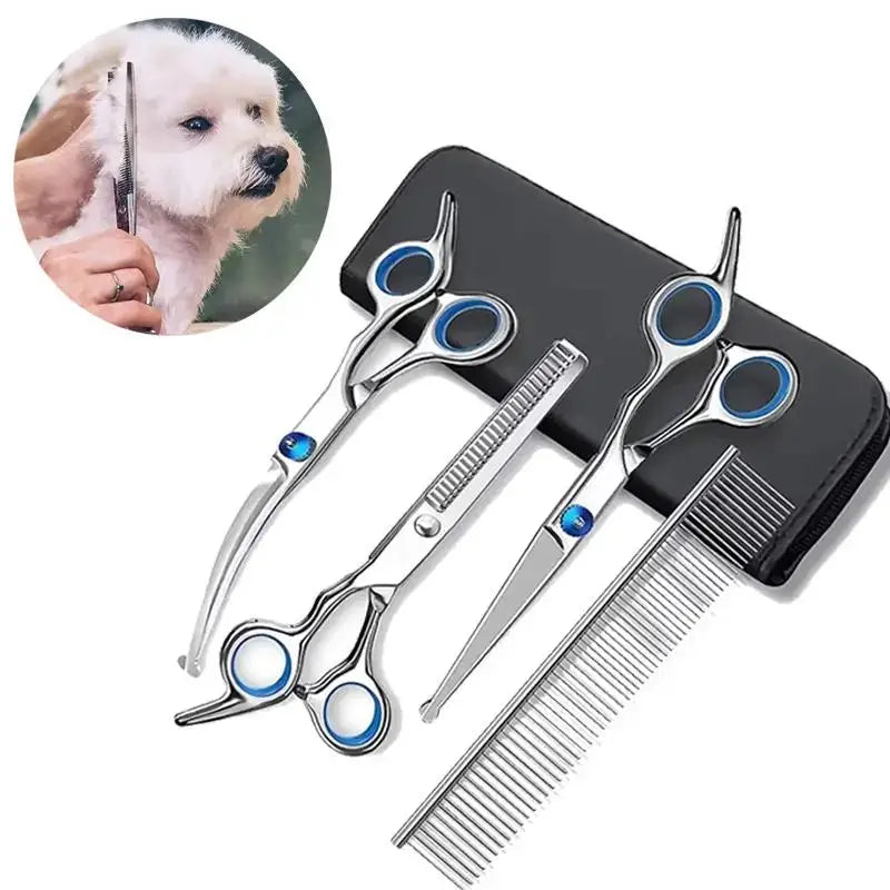 4pcs Pet Safe Scissors - Ambidextrous