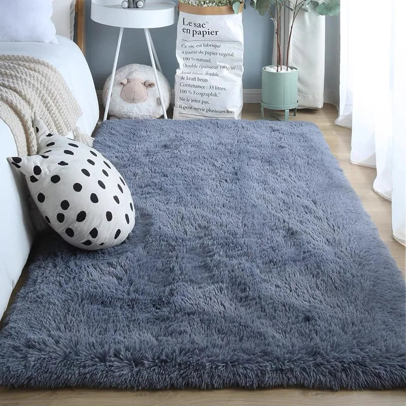 Tie-Dye Plush Carpet