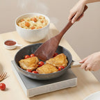 1PC Wooden, non-stick pan, heat-resistant