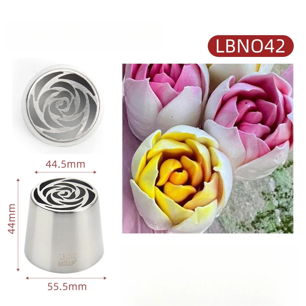 13 Stainless Steel Nozzles, Cake Decorations