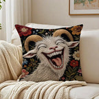 Screaming Goat Pillow Case