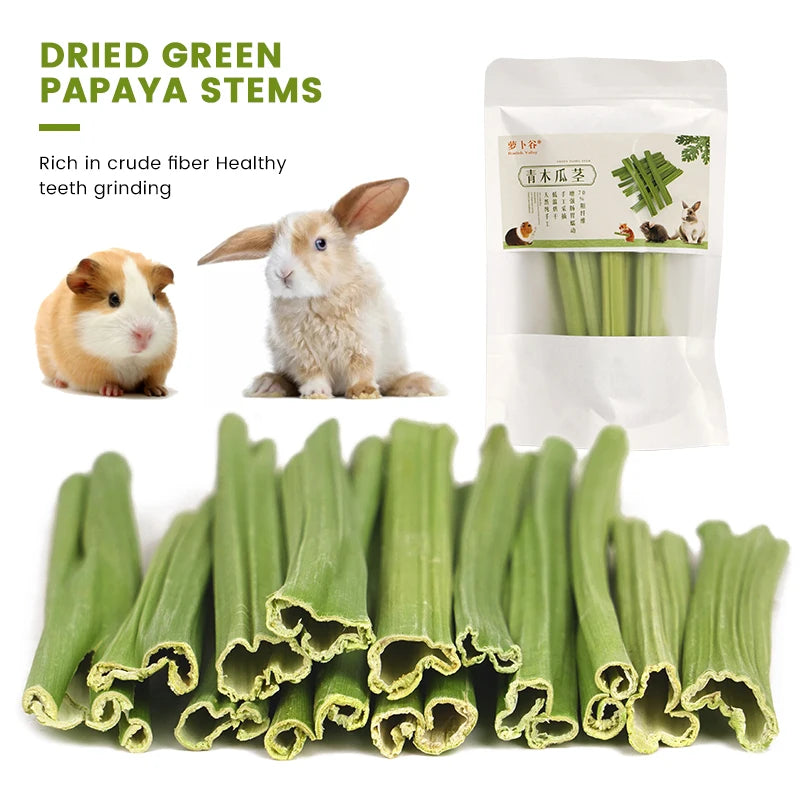 20g Pet Teeth Grinding, Papaya Stem