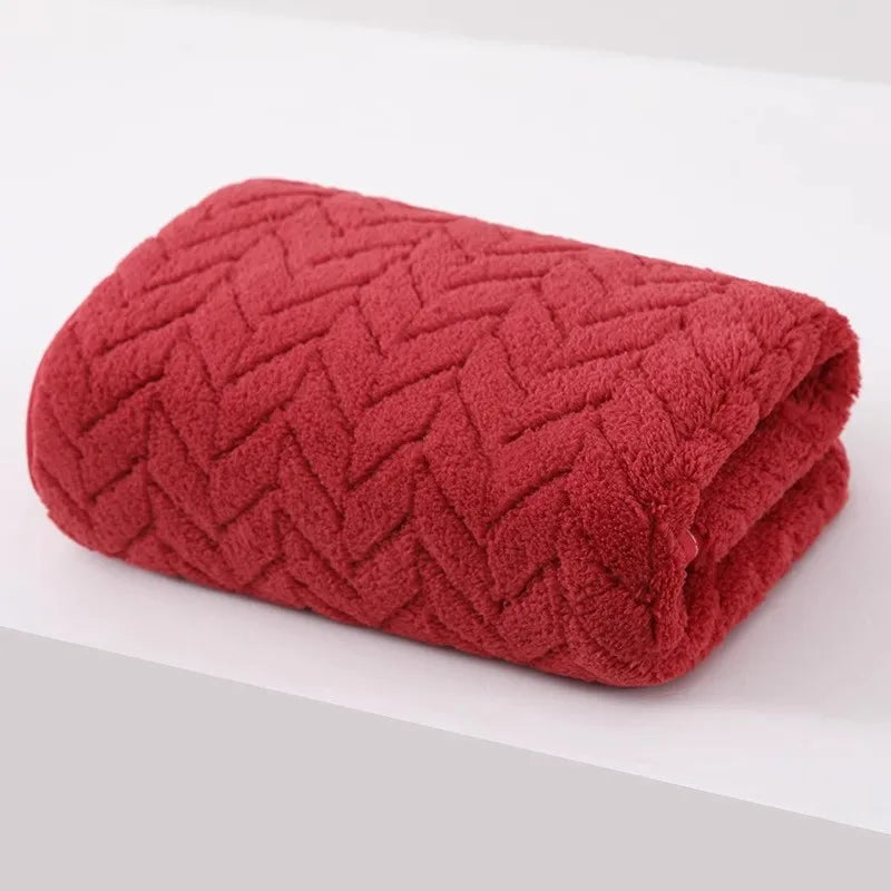 Velvet Bath Towels