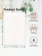 2pcs Black & White Dachshund Kitchen Towels