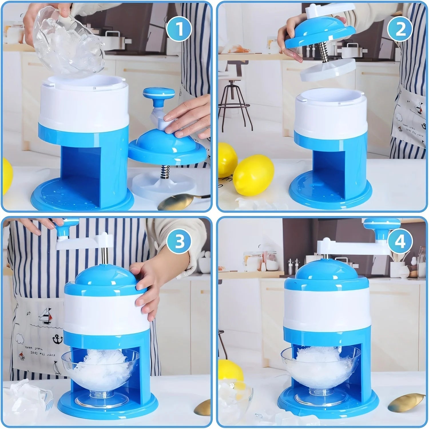 Portable Snow Cone /Shaved Ice Maker