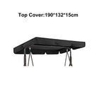 Garden Swing Canopy Seat Replacement Set