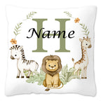 Animal with Name Pillow Case, Personalized