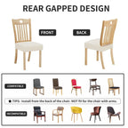 Waterproof 6, Stretch Chair Seat Slipcovers Washable