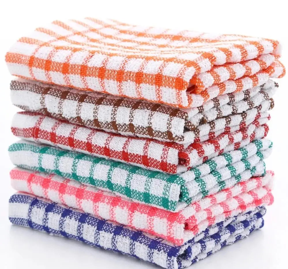 6PCS Cotton Kitchen Tea Towels