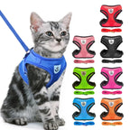 Small Pet Harness Vest, Leash