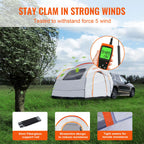 Camping 8'-8' Double Layer Truck Tent