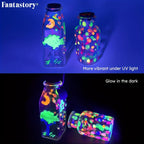 Acrylic Paint Set, 10 Neon / Glow in the Dark