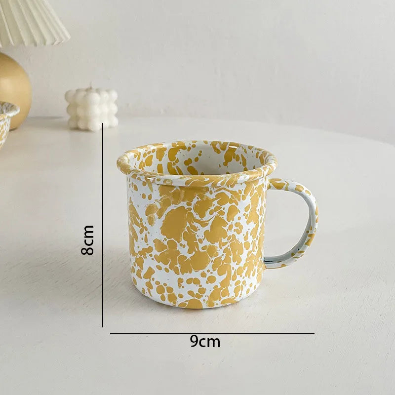 European Enamel Dinner Set