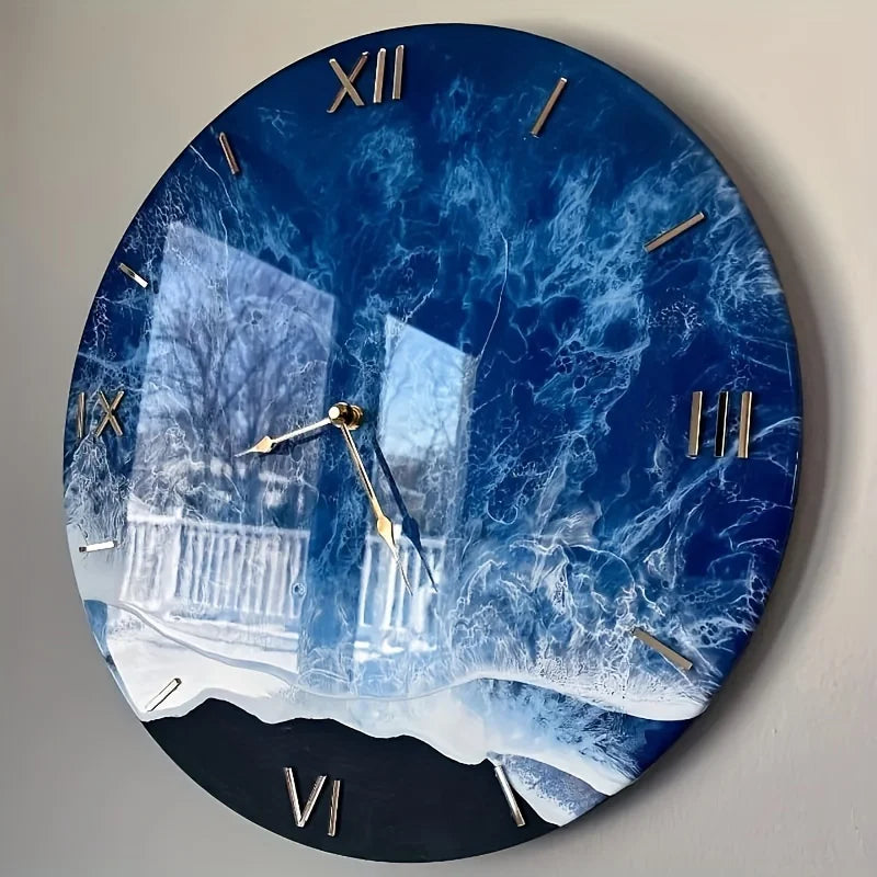 Clock Mold, Square, Silicone, Resin Mold