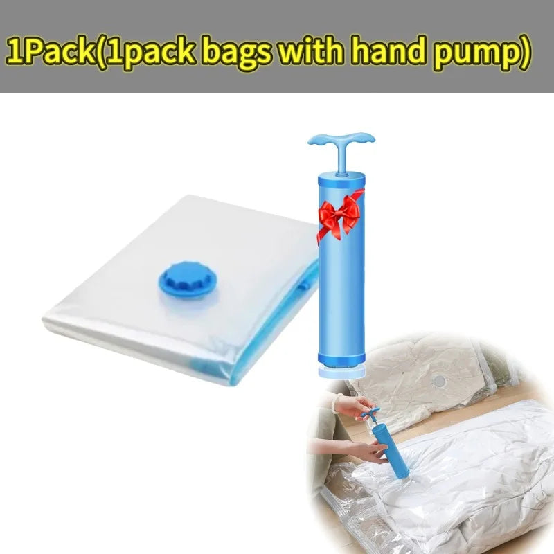 1-10pcs Thickened Vacuum Compression Bag