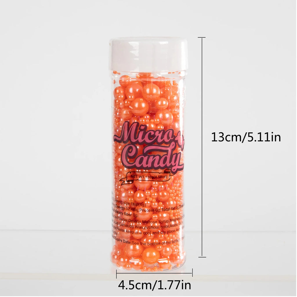 Colorful Pearl Sprinkles Cake Decor