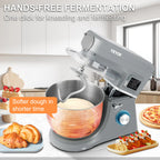 Multifunctional Electric Mixer with 6 Speeds