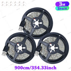 Blacklight strip light, DC 5V, USB plug