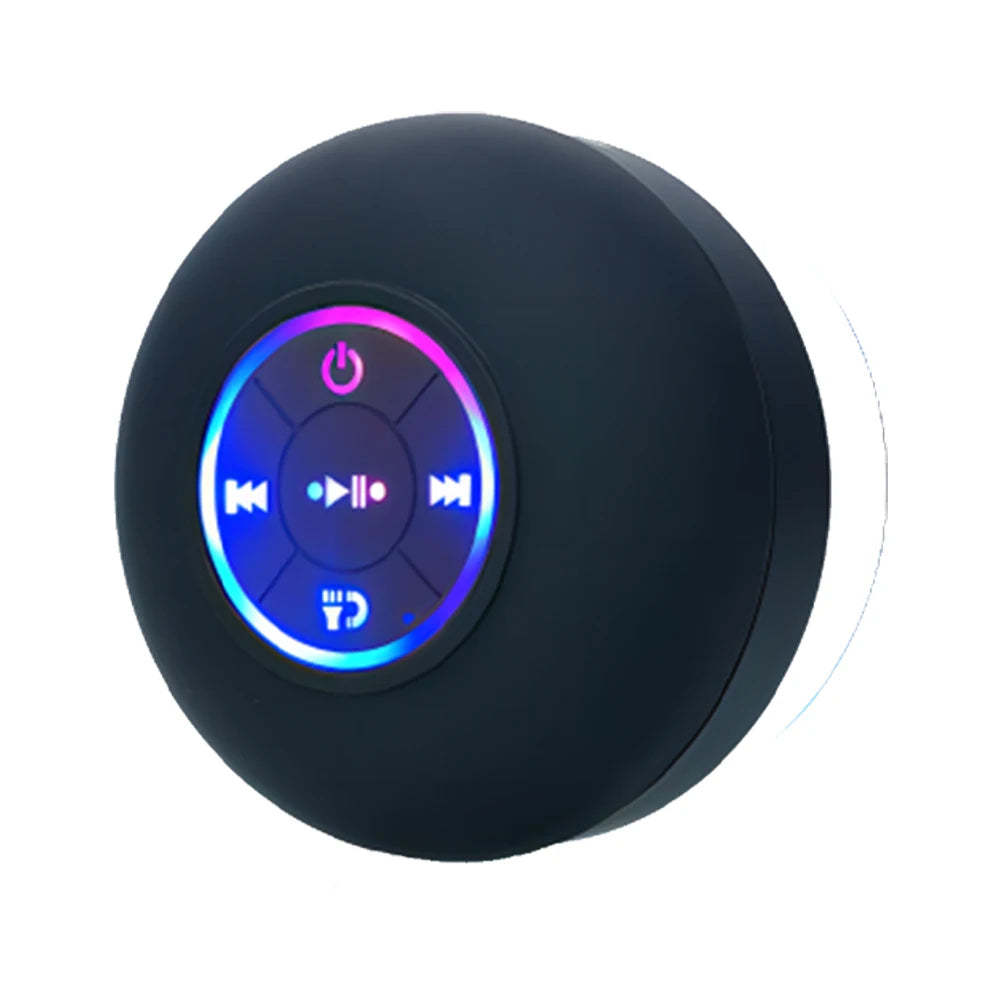 Portable Wireless Bluetooth Speaker LED Light , Waterproof